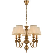 Astra Iron 5 Light Pendant with Shades